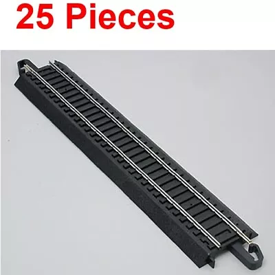 $49.94 • Buy NEW Bachmann 9  Straight E-Z Train Track (25 Pieces) HO Scale BAC44481 X25
