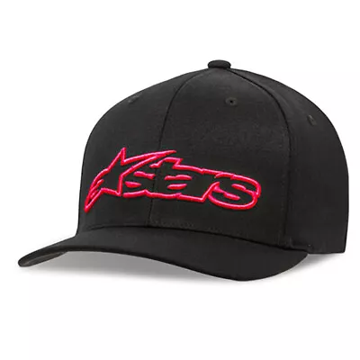 Alpinestars Blaze Flexfit Hat/Cap Cap - Black/Red • $39.99