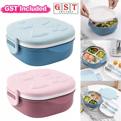 $25.99 • Buy 1/2x Storage Travel Thermos Vacuum Food Flask Insulated Food Container Lunch Box