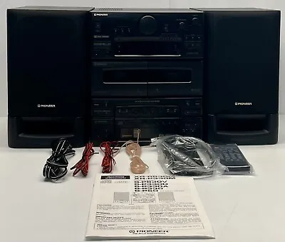 $150 • Buy Pioneer Mini Hi Fi XR-P530M AM/FM Cassette Tape CD Player - Read Description