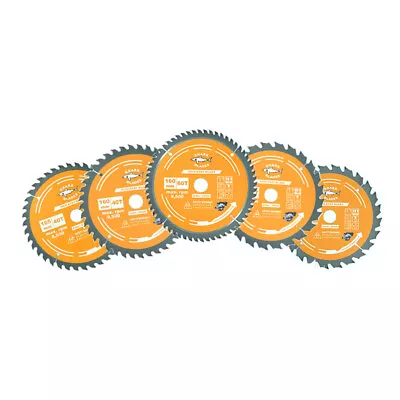 Shark Blades TCT 160mm 165mm 184mm 210mm  Circular Wood Saw Blades THIN KERF • £9.75