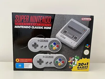 Super Nintendo Entertainment System (SNES) Classic Mini Console - New In Box • $250
