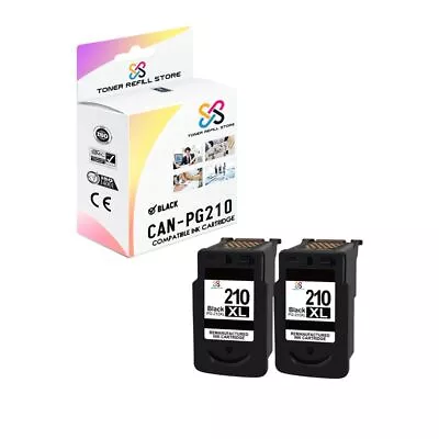 2PK TRS PG210 Black HY Compatible For Canon Pixma IP2700 MP240 Ink Cartridge • $39.99