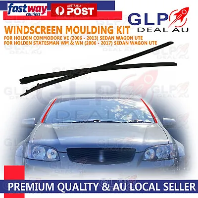 Front Windscreen Black Mould Kit  For Holden VE Commodore Window Seal 2006-2013 • $81.13