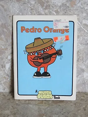 VTG Munch Bunch Book Pedro Orange By Giles Reed 1980s Paperback SEE PICS • $17.99