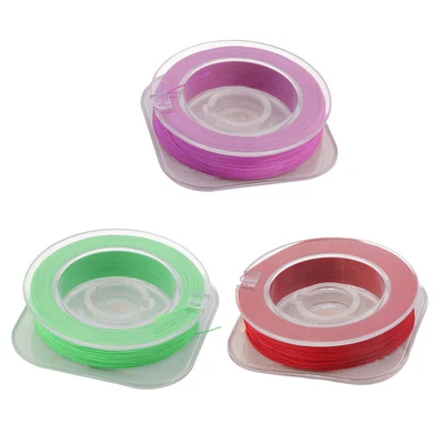 3Spool Rod Building Wrapping Whipping Thread Fishing Rod Guide Wrapping Line • £7.46