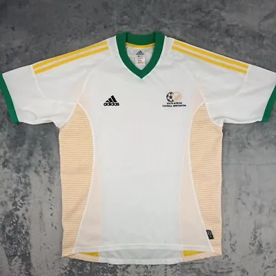 £42.95 • Buy South Africa National Team 2002/2003/2004 Home Football Shirt Jersey Adidas M