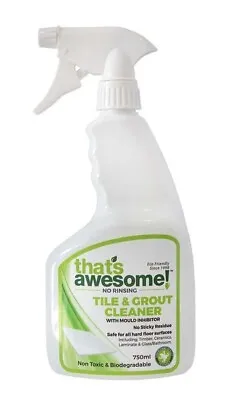 Tile And Grout Cleaner  Natural Non Toxic And  Envioronmentally Friendly 750ml   • $19.95
