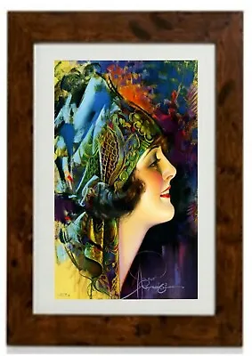  Martha Mansfield Framed Print By Rolf Armstrong • $34.90