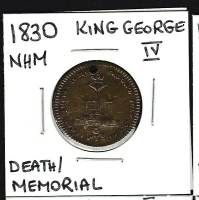 £14.50 • Buy 1830 NMH King George IV Death/Memorial Medal