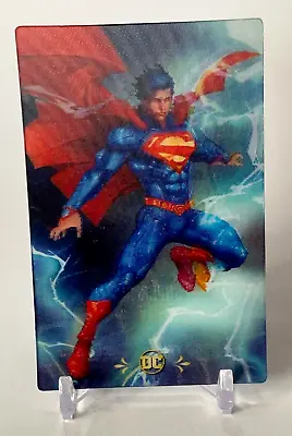 2024 JUSTICE LEAGUE Card PERU #45 SUPERMAN DC Comics Lenticular 3D • $32.46
