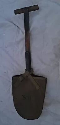 US WW2 T Handle Shovel M1910 Entrenching Tool Original U.S. Marked • $152.99