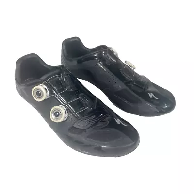 Specialized S-Works Carbon Road Bike Shoes EU 45.5 US Men 11.75 3 Bolt Gravel • $74.95