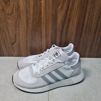 Mens Size 10 US - Adidas Marathon Tech- EF4397 /Grey/White 💥Womens 11.5 US💥 • $100