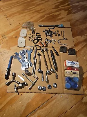 Lot Of Vintage Bicycle Accessories Parts Tools Campagnolo Benotto Pavarin • $42.69