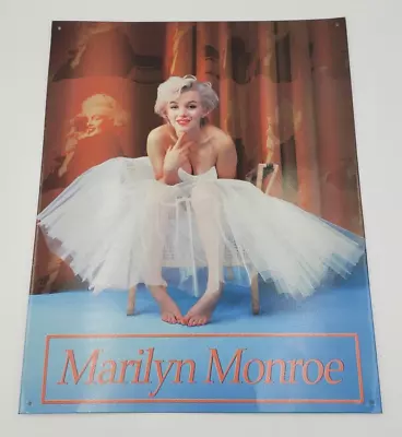 Marilyn Monroe Ballerina Metal Tin Sign Wall Decoration 15  X 12  • $19.99