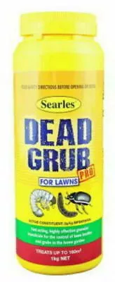 Searles Dead Grub Pro 1kg Lawn Grub Black Beetle • $27.50