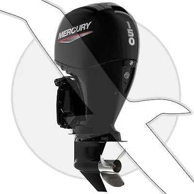 Mercury Marine 150hp Four Stroke Pacemaker Outboard Engine 150L • $11995