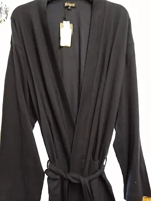 Mens Dressing Gown Gowns Robe Cotton WAFFLE  SUMMER SPA HOSPITAL HOLIDAY • £6.50