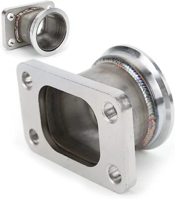 $37.99 • Buy Universal Adaptor Fit T3 4 Bolt To 2.5  V-Band Flange Manifold Turbo Charger