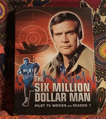 The Six Million Dollar Man: Pilot TV Movies And Season 1 (DVD 1974 6-Discs) • $4.79