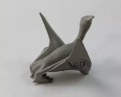 Marx Pteranodon Bin Toy Prehistoric Dinosaur Vintage Gray Plastic Price Stamp • $10.99