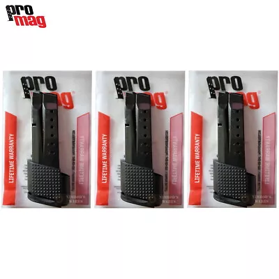 ProMag M&P SHIELD 9mm 10 Round MAGAZINE 3-PACK SMI28 FAST SHIP • $66.92