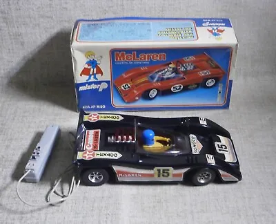 McLAREN NIB B/O R/C Greece Mister P Greek Plastic M20 Vintage Rare Racing Car • $150