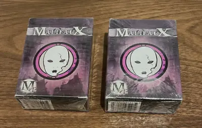 Malifaux M2E Neverborn Arsenal Deck - Wave 2 LOT Of Two Factory Sealed Packs NEW • $8.96