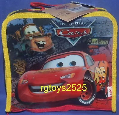 Disney Pixar CARS Movie Lightning McQueen & Mater INSULATED Lunch Bag New • $34.99