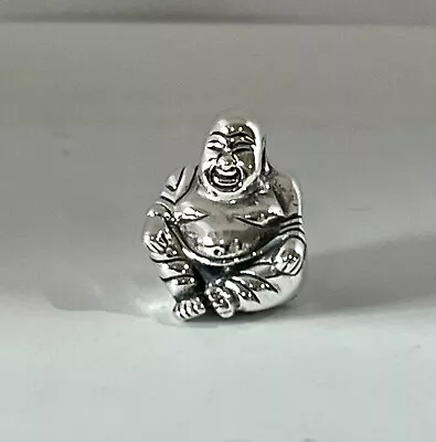 PANDORA Charm Sterling Silver ALE S925 MEDITATION BUDDHA 790478 • $39.99