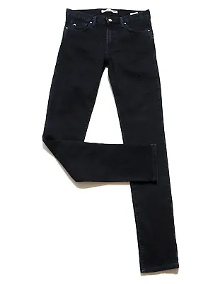 J.LINDEBERG Men's Slim Fit Tapered Leg 5 Pocket TED 2565 COM OLD BLACK Jeans • $48