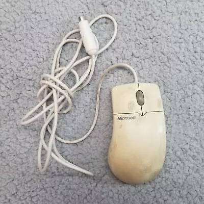 Vintage Microsoft Intellimouse 1.1A PS/2 Compatible 92658 Computer Hardware • $10.08