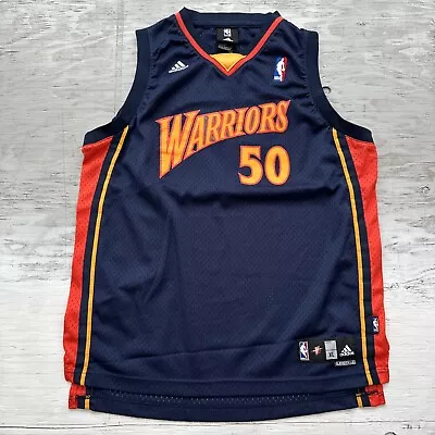 VTG Adidas NBA Golden State Warriors Corey Maggette Youth Basketball Jersey XL • $45