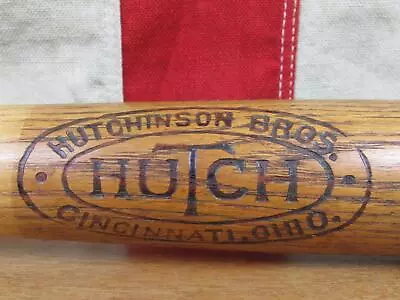 Vintage 1930s Hutch Wood Baseball Bat No.30 'Regulation' Model 30  Antique • $58.50