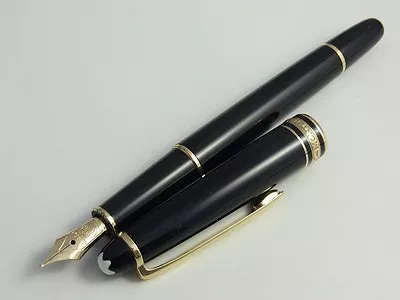 Montblanc Meisterstuck 144 Fountain Pen F (unicolor Nib) (used) FREE SHIPPING • $179