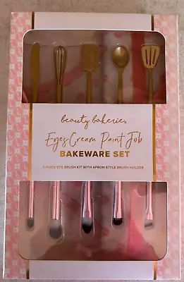 Beauty Bakerie Eyes Cream Paint Job Bakeware Set 5 Piece Eye Brush Kit • $19.95
