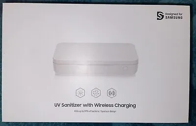 Original Samsung UV Sanitiser With Wireless Charging - Smartphone Accessories • £24.99