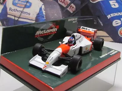 MINICHAMPS / F1 1994 McLAREN PEUGEOT MP4/9 - MIKA HAKKINEN  1/43 SCALE MODEL CAR • $49.31