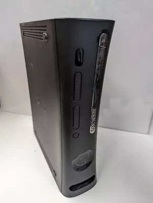 Microsoft Xbox 360 Elite Console Black Replacement System Only Disc Tray Stuck ! • $42.46