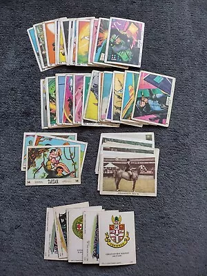 Mixed Lot Anglo Gum Cards. Captain Scarlet - The Horse - Tarzan - Railway Trains • £4