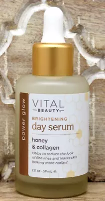 VITAL BEAUTY Power Glow Honey & Collagen Brightening Day Serum • $20.98