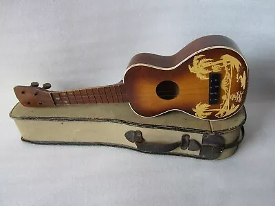 Rare Beautiful Original Antique 1920’s Richter Chicago Ukulele W/ Original Case • $129