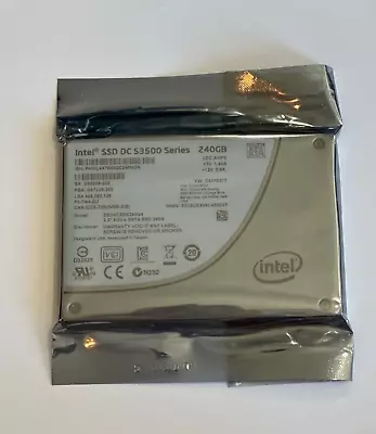 INTEL DC S3500 SERIES SSDSC2BB240G4 240GB 6Gb/s SATA 2.5 INCH  SOLID STATE DRIVE • $29