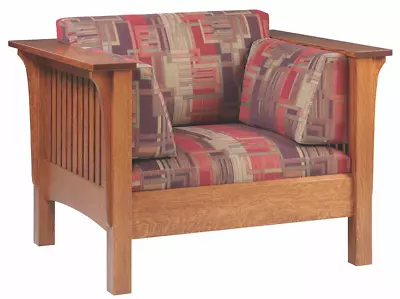 Mission Arts And Crafts | Stickley Style | Prairie Spindle | High Back Chair! • $1399.99