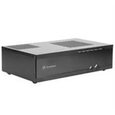 SilverStone Milo Series ML05B No Power Supply Mini-ITX HTPC Case - Black • $76.90