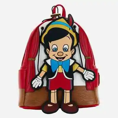 Loungefly Disney Pinocchio Marionette Mini Backpack New • $126.46