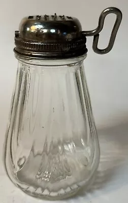 Vintage 1940s Nut Grinder Glass Jar & Turn Key Lid • $8.95