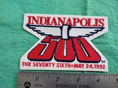 Vintage Indianapolis 500 Seventy Sixth May 24 1992 Racing Patch • $12