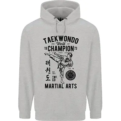 Taekwondo World Champion Martial Arts MMA Mens 80% Cotton Hoodie • $24.87